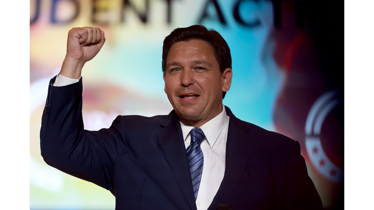 Florida Governor Desantis And Former President Trump Headline Conservative Student Summit In Tampa