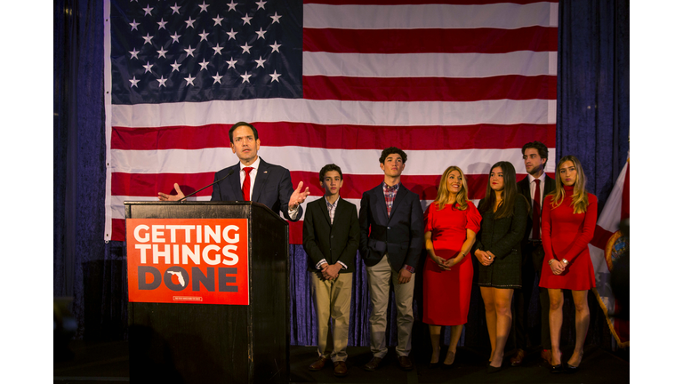 Florida Senator Marco Rubio Holds Election Night Event In Miami
