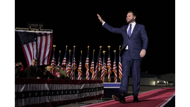 Former President Trump Holds Rally In Support Of Ohio Senate Candidate JD Vance