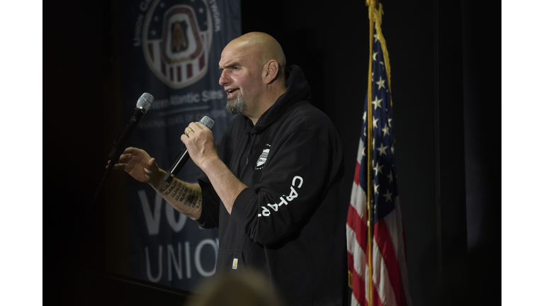 John Fetterman Holds Final Rally Before Election In Pennsylvania