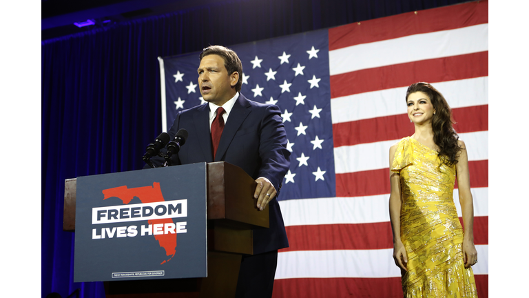 Ron DeSantis Runs Away with Big Win in His Re-Election as Florida Governor 