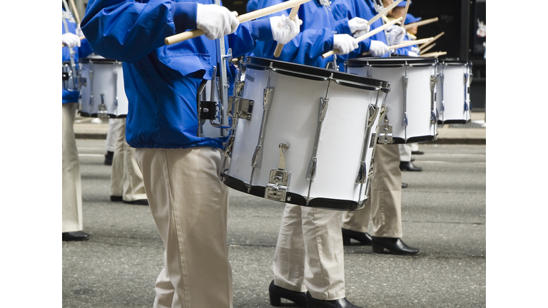 Marching Band Drummers