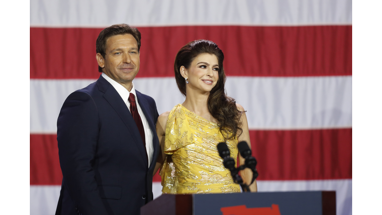 Ron DeSantis Holds Election Night Event In Tampa