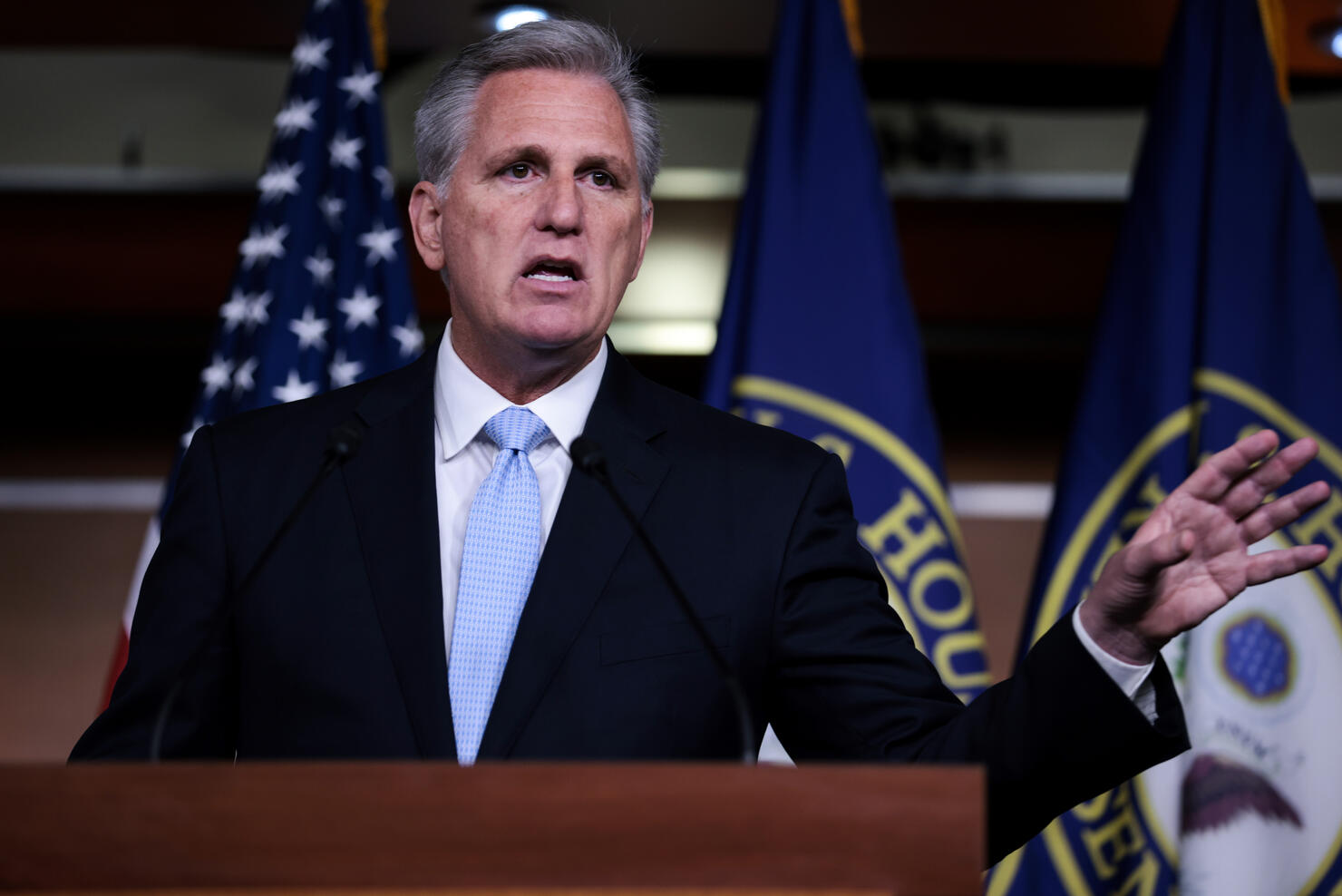 House Minority Leader McCarthy Speaks To The Press On Capitol Hill