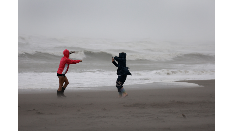 Tropical Storm Nicole Bears Down On Florida's Atlantic Coast