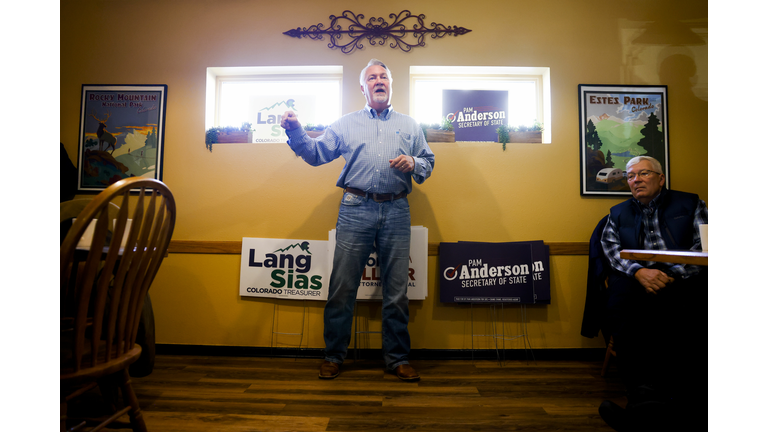 Colorado Senate Candidate Joe O'Dea Campaigns Ahead Of Midterm Election