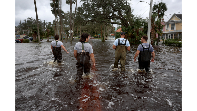 Tropical Storm Nicole Bears Down On Florida's Atlantic Coast