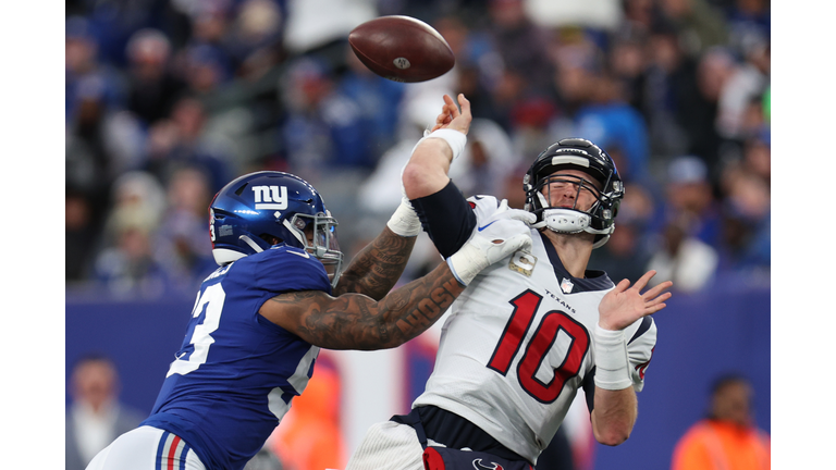 Houston Texans v New York Giants