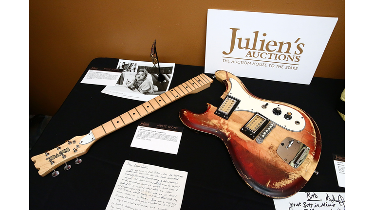 Music Icons Auction Press Exhibition