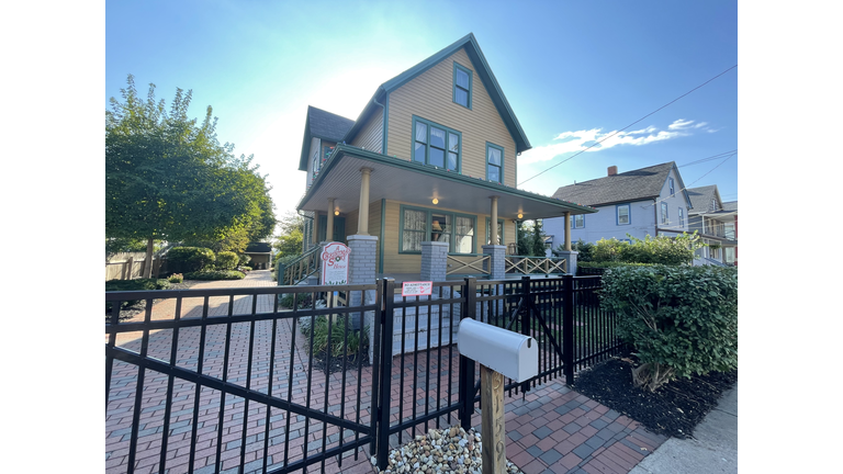 A Christmas Story House, landmark film set and museum