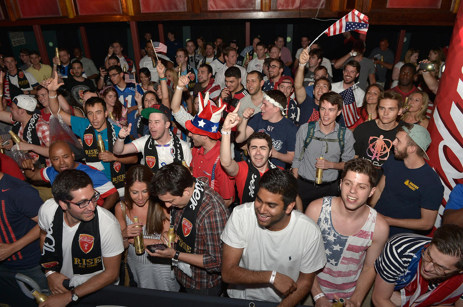 Budweiser's World Cup Global Viewing Party At Boston's Paradise Rock Club