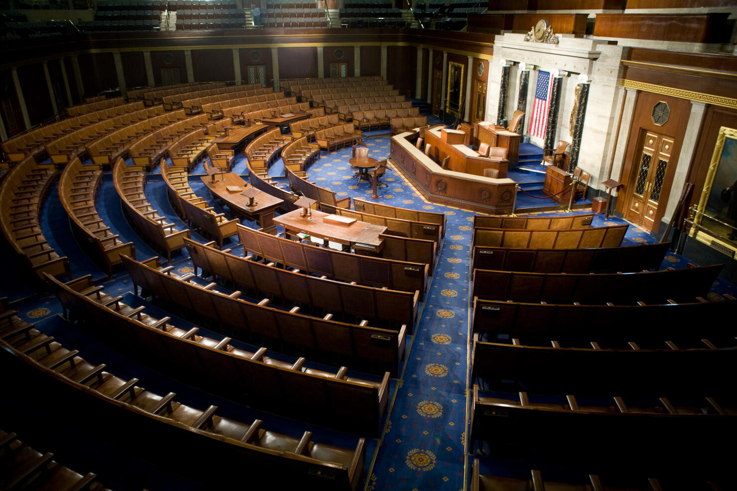 House Of Representatives Allows Media Rare View Of House Chamber