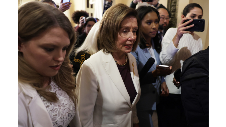 Outgoing House Speaker Nancy Pelosi Announces She's Stepping Down From Party Leadership Role