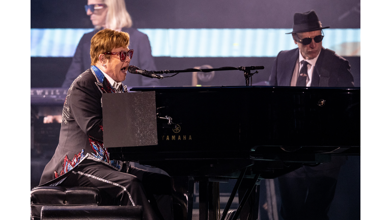 Elton John Performs At Dodger Stadium