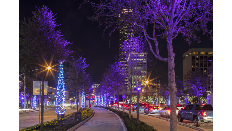 Holiday Lights in Houston