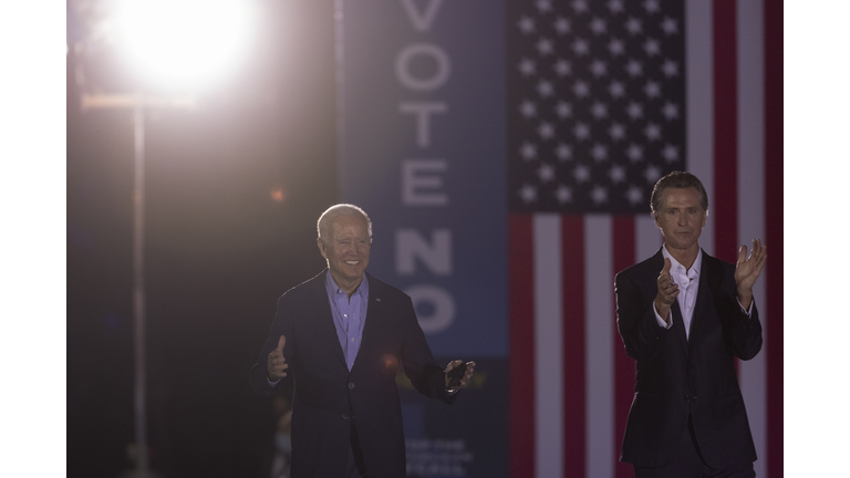 President Biden Campaigns For California Gov. Newsom In Recall Election