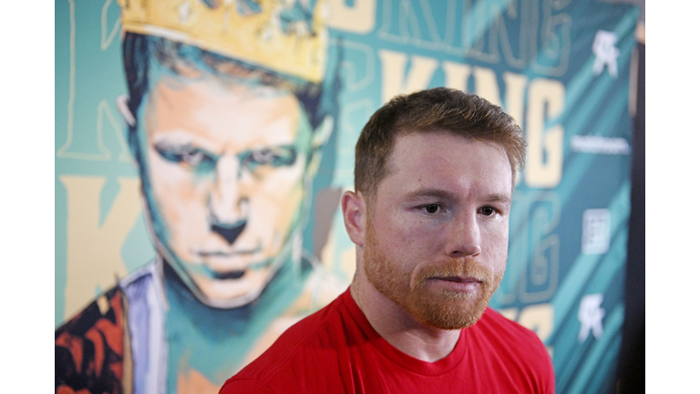 Canelo Alvarez Media Workout