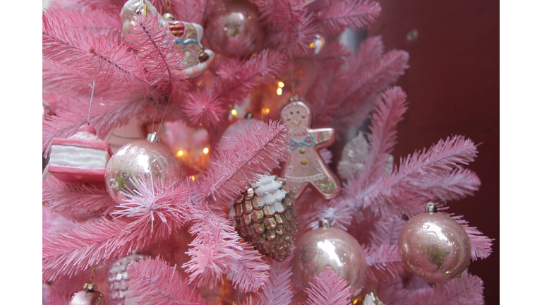 Close-Up Of Christmas Tree