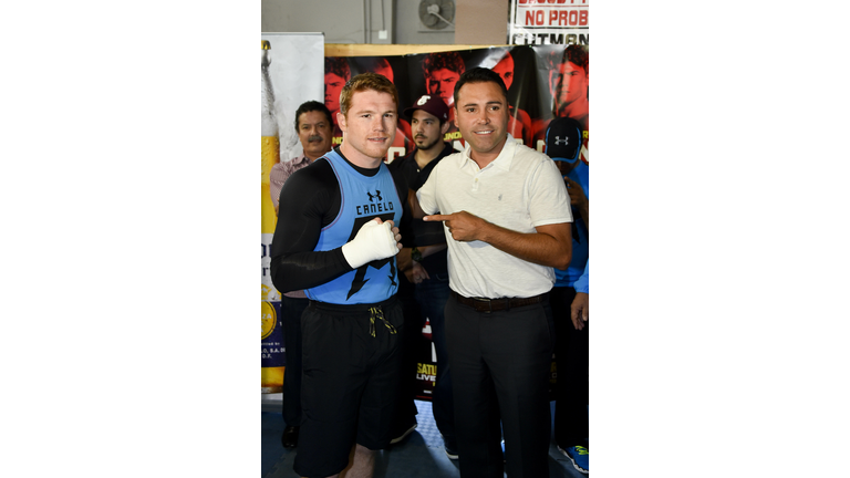 Canelo Alvarez Open Workout