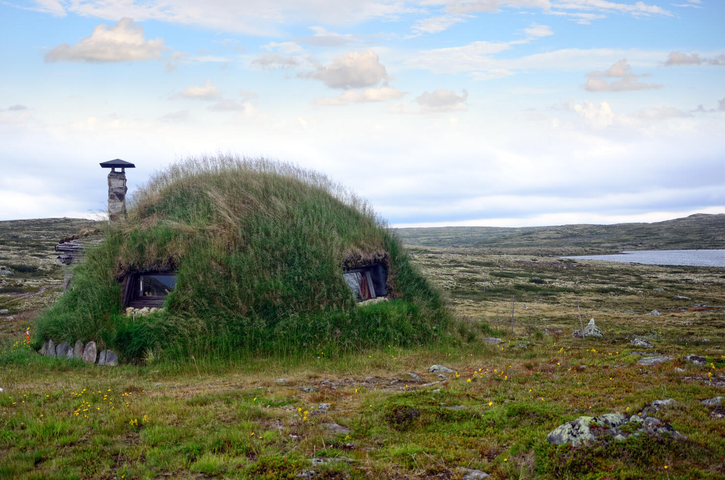 Grass Roofed Hut