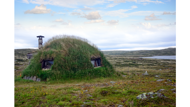 Grass Roofed Hut