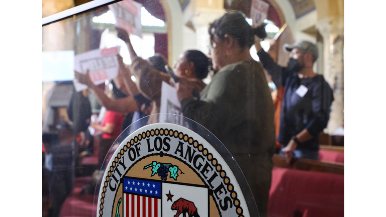 L.A. City Council Holds First In-Person Meeting Since Voting In New President