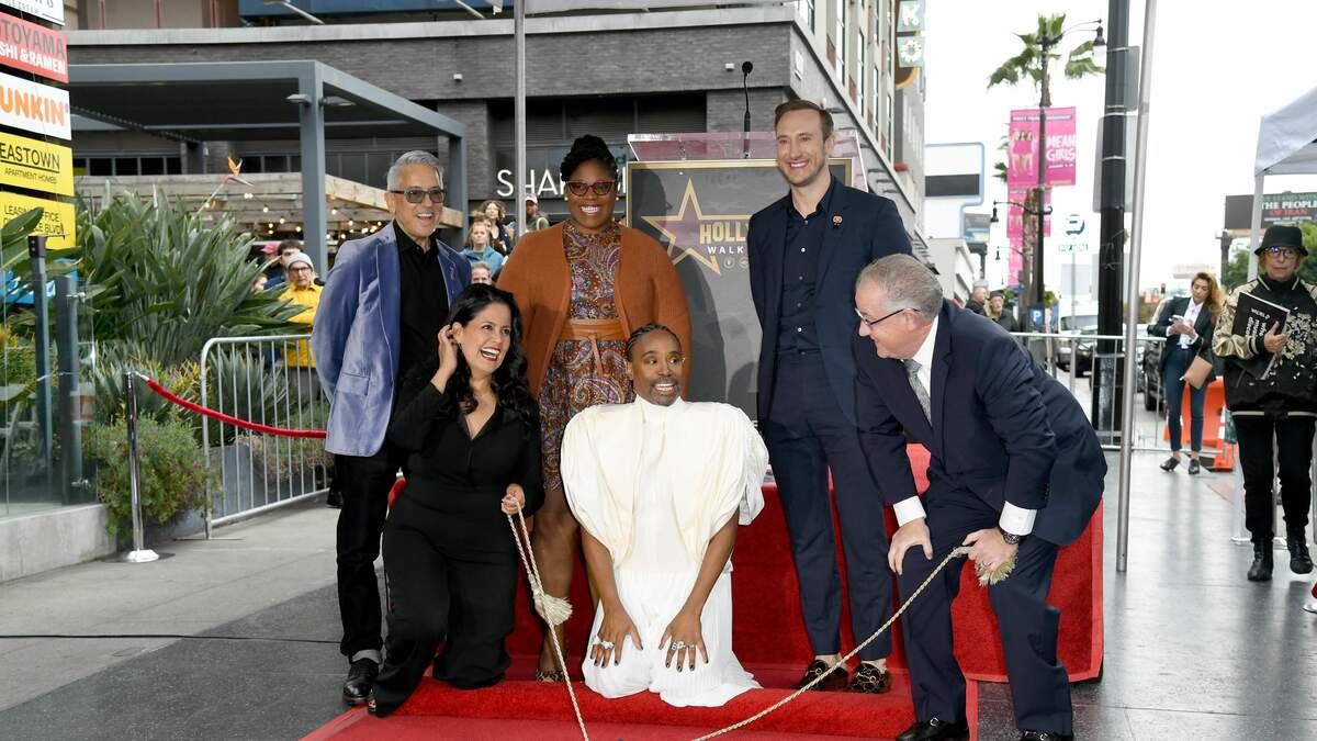 Walk of Fame Star for Actor Billy Porter Unveiled