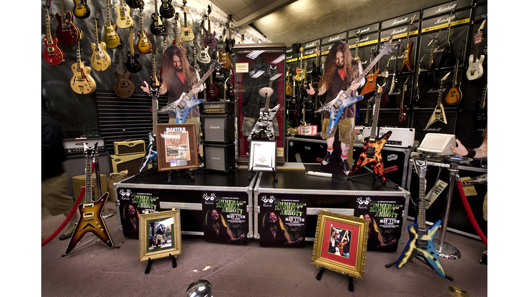 CA: Dimebag Darrell Abbott Inducted Into Hollywood's Rockwalk