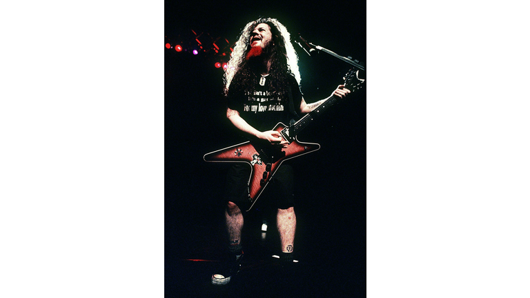 This April, 1994 photo shows guitarist D