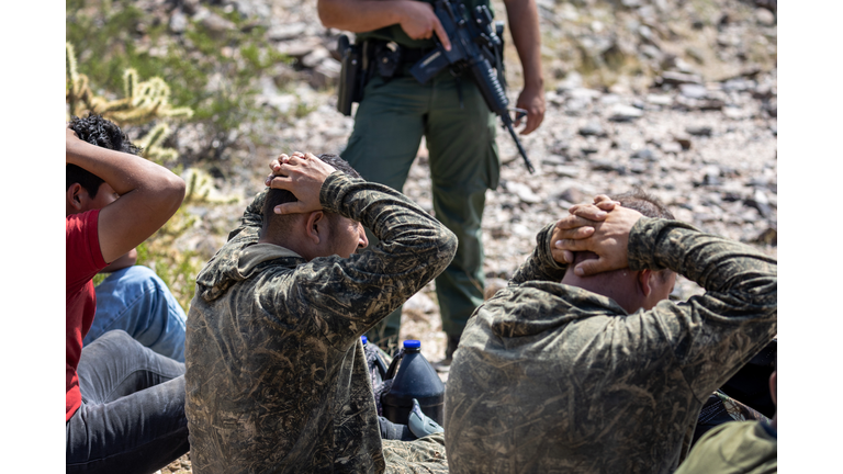 Migrant Border Crossings Into The U.S. Surge To New Record High