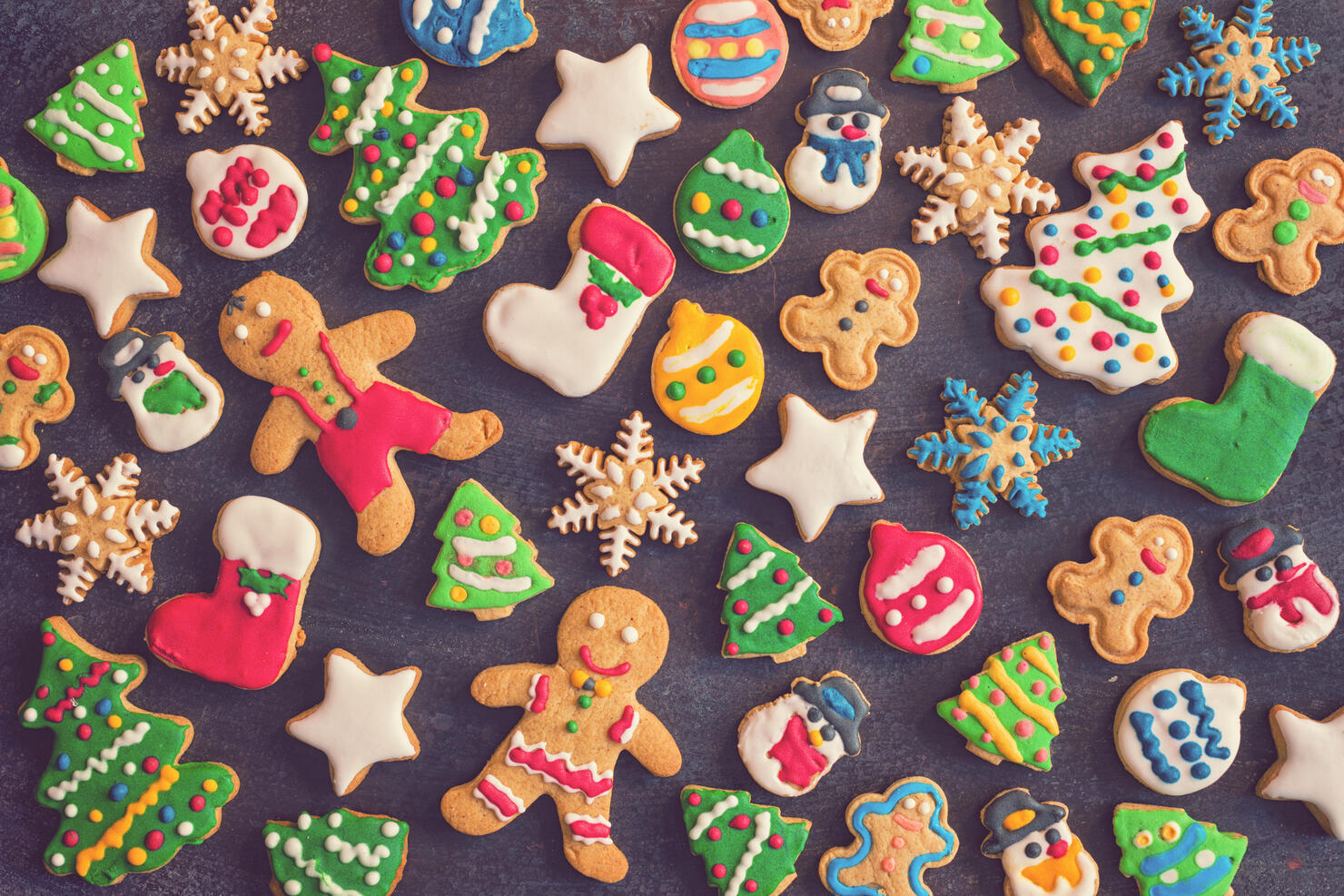 Homemade Christmas Gingerbread Cookies