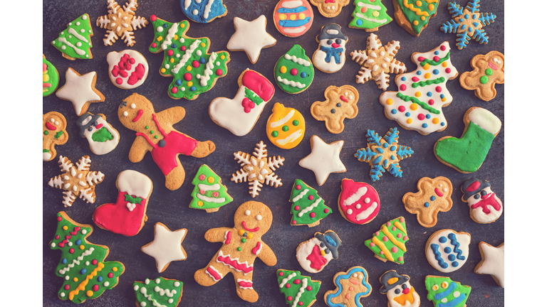 Homemade Christmas Gingerbread Cookies