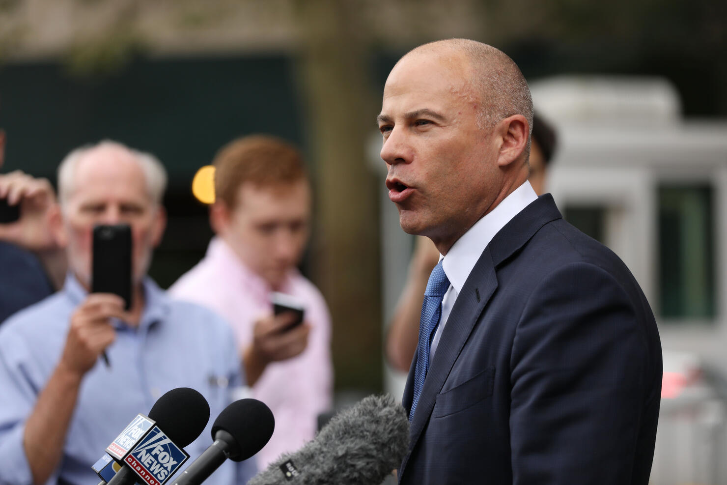 Attorney Michael Avenatti Appears In Court For Hearing In Case Accusing Him Of Stealing Funds From Stormy Daniels