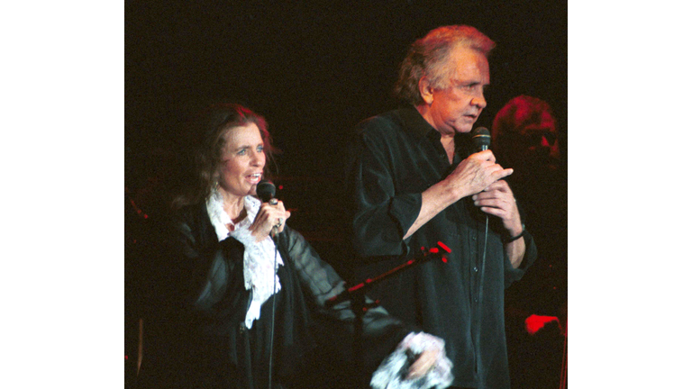 June Carter and Johnny Cash