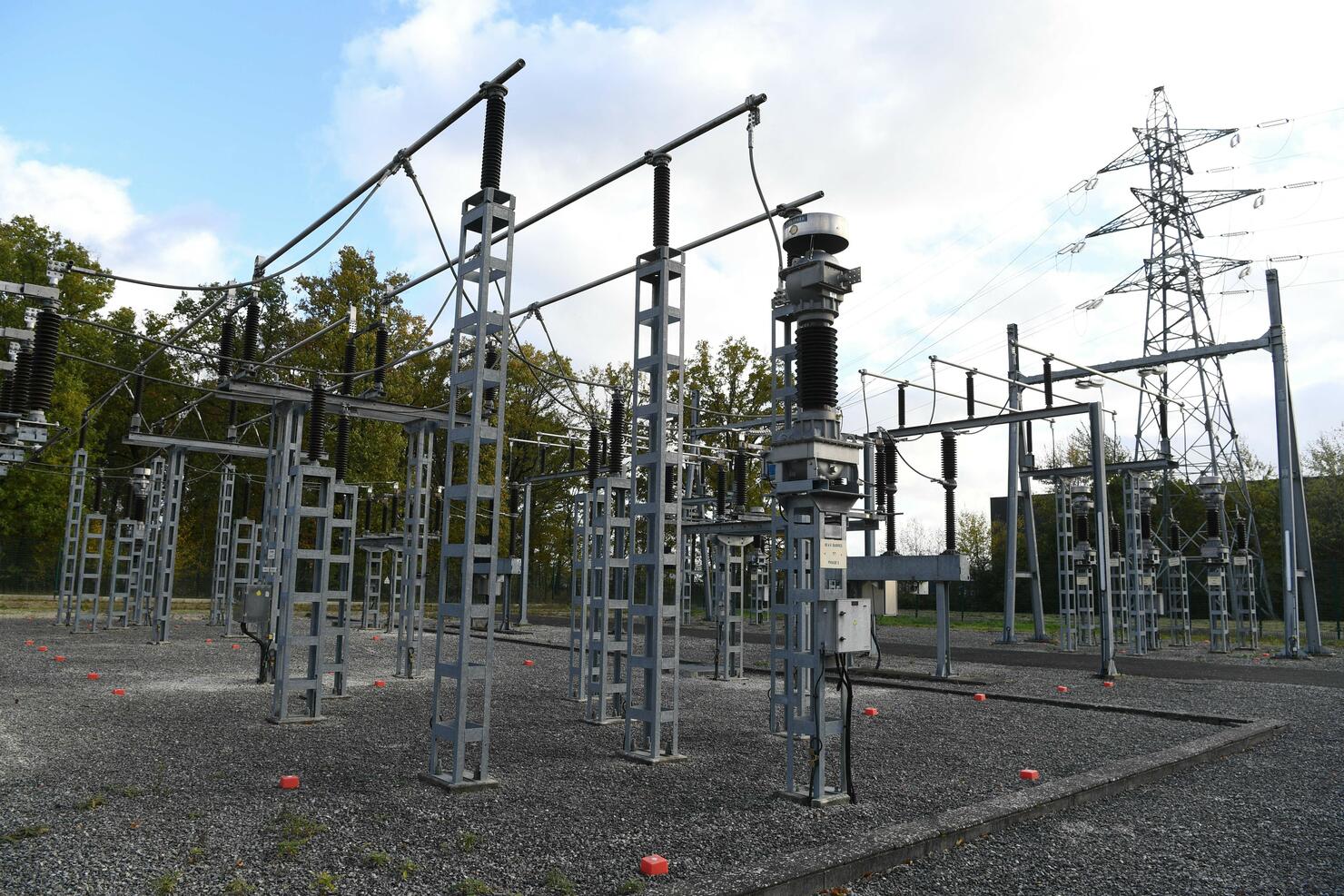 FRANCE-ENERGY-ENEDIS-SUBSTATION-ELECTRICITY