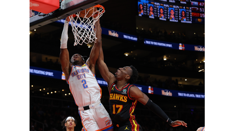 Oklahoma City Thunder v Atlanta Hawks