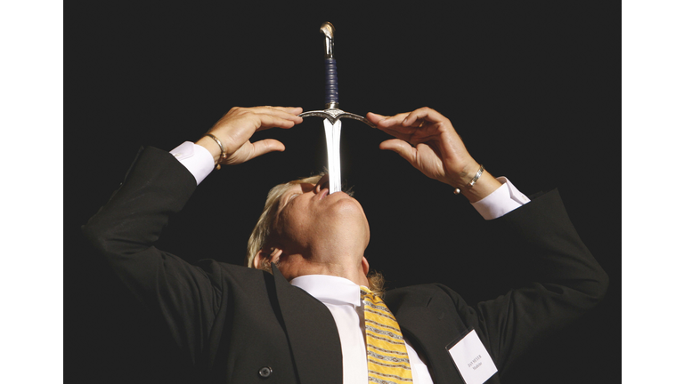 Dan Meyer of Antioch, Tennessee demonstr