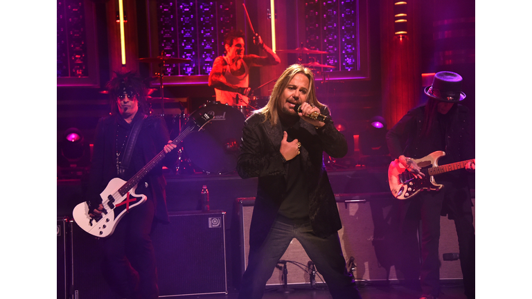 Motley Crue Visits "The Tonight Show Starring Jimmy Fallon"