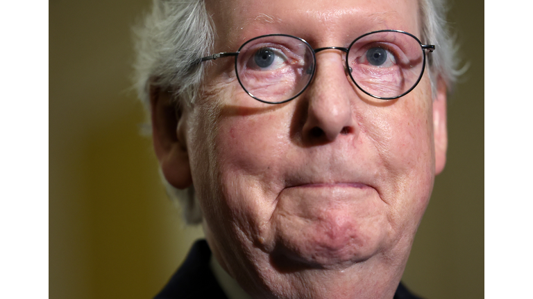 Senators Meet For Their Weekly Policy Luncheons On Capitol Hill