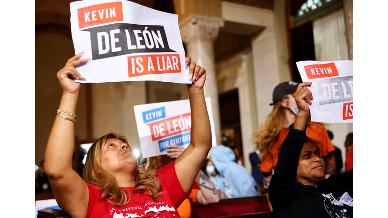 L.A. City Council Holds First In-Person Meeting Since Voting In New President