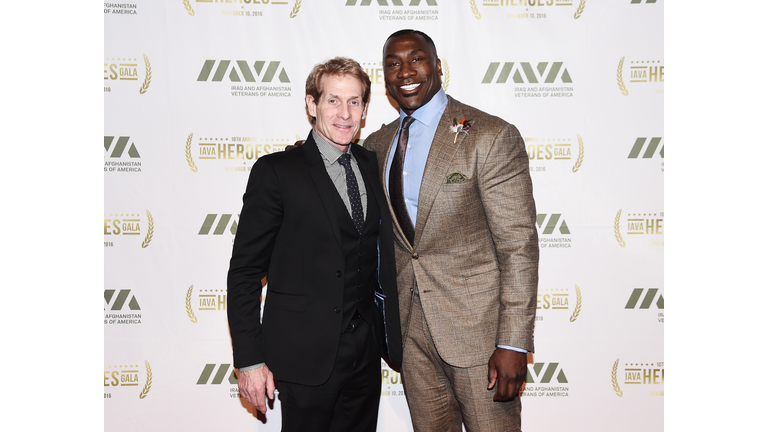 Skip Bayless Battles Shannon Sharpe in Arcade-Themed Promo