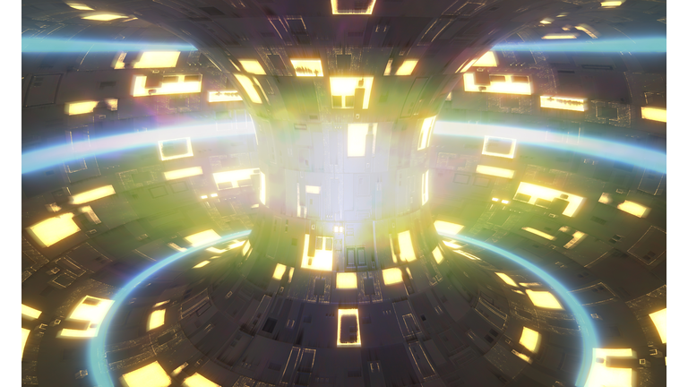 Fusion reactor, illustration