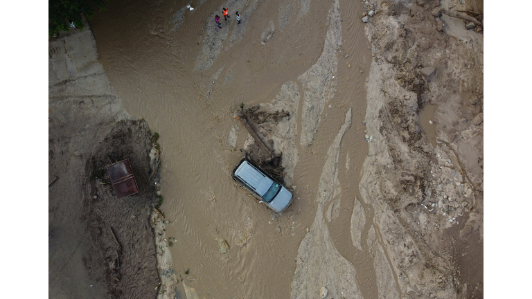 VENEZUELA-WEATHER-RAINS-LANDSLIDE