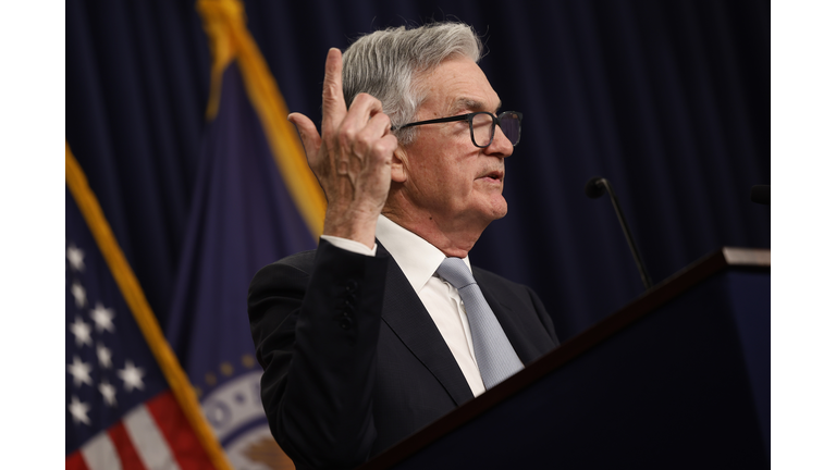 Fed Chair Jerome Powell Holds News Conference Following Federal Open Market Committee Meeting