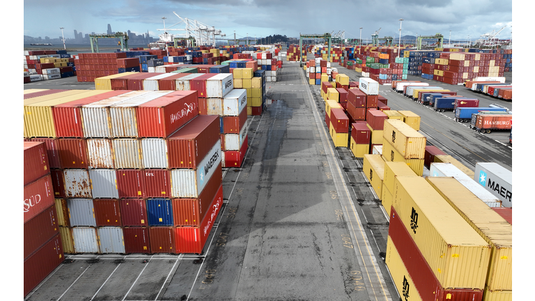 Work Stops At Port Of Oakland As Contract Negotiations Stall