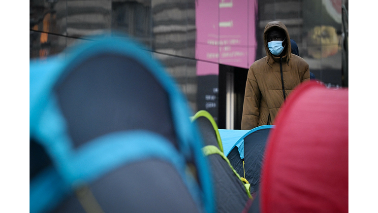 FRANCE-POLITICS-SOCIAL-MIGRANTS-DEMO