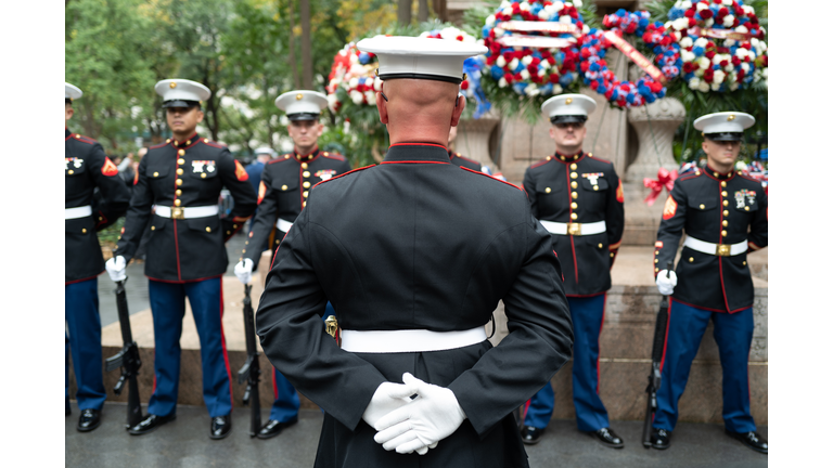 Annual New York City Veterans Day Parade Marches Along Fifth Avenue