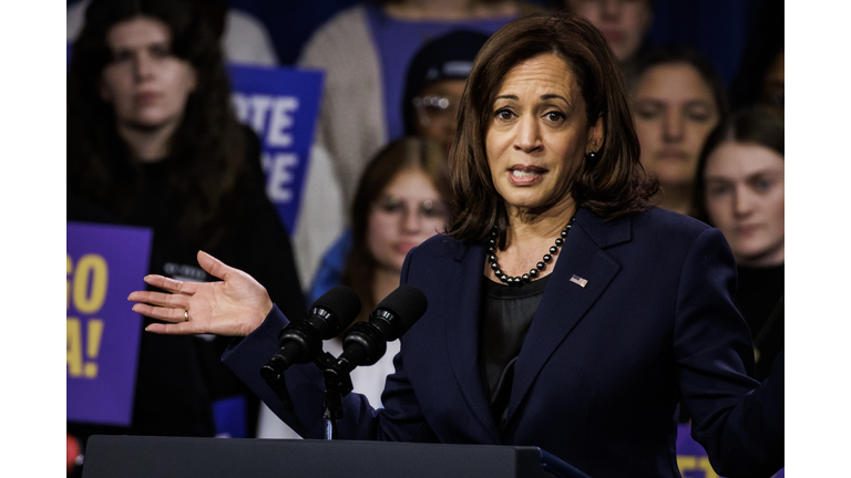 President Biden And Vice President Harris Speak At DNC Event In Washington, DC