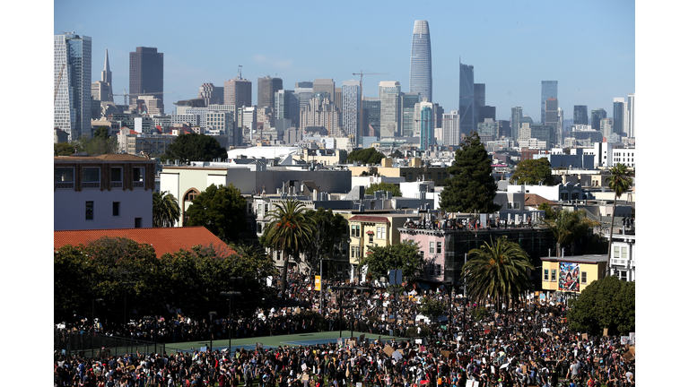 Protest Continue In San Francisco Over Death Of George Floyd In Minneapolis