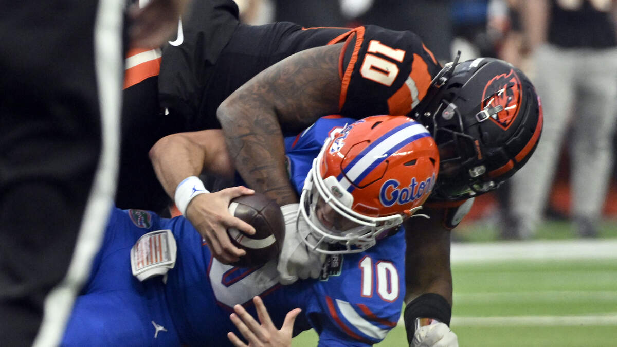 No. 17 Oregon State dominates Florida to win Las Vegas Bowl - The